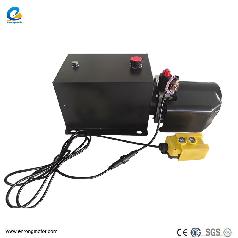 12V3KW12L Pojedyncze działanie (w tym sterowanie drutem) hydrauliczna jednostka zasilania